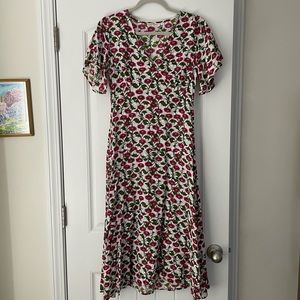 Roller Rabbit Floral Midi Dress